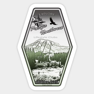 Pacific Northwest Lifestyle Swinger clubs Sticker